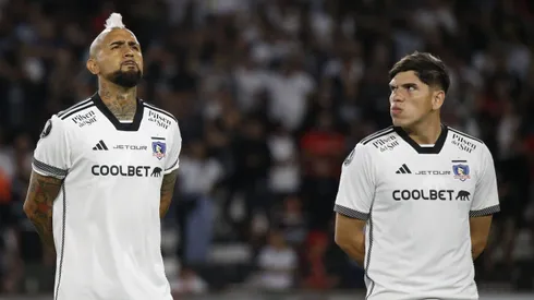 Carlos Palacios habló sobre Arturo Vidal en Colo Colo. (Foto: Dragomir Yankovic/Photosport)