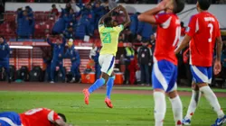 Chile pierde ante Brasil en el Estadio Nacional. (Foto: Photosport)