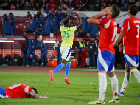 Dolorosa caída: Chile pierde en el final ante Brasil en Santiago