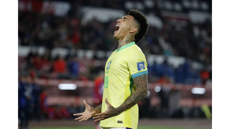 Igor Jesús marcó gol a la Selección Chilena en el Estadio Nacional. (Foto: Photosport)