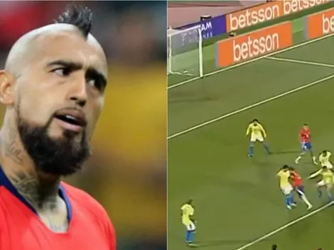 Vidal estalla en furia por posible penal no cobrado a La Roja