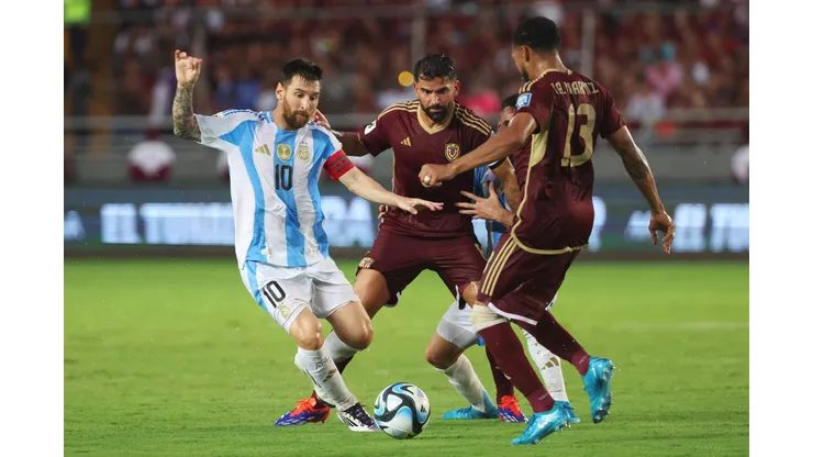 Venezuela y Argentina igualan en Maturín. (Foto: Getty)