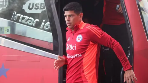 Esteban Pavez terminó con molestias en el partido ante Brasil