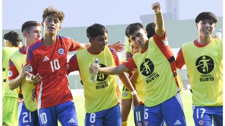 La Roja va por su cuarto triunfo consecutivo en el Sudamericano Sub 15.
