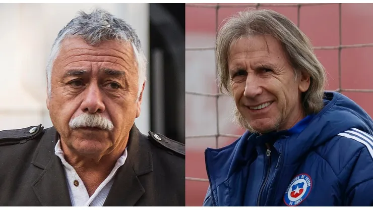 Caszely habla en la previa del partido entre Chile y Brasil.