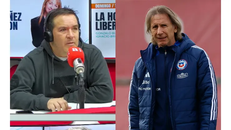 Cristián Caamaño se mostró crítico con Ricardo Gareca. (Foto: Radio Agricultura | Photosport)