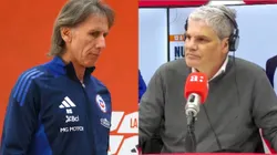 Juan Cristóbal Guarello critica a Ricardo Gareca. (Foto: Photosport | Radio Agricultura)