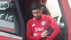 Alarcón encendió las alarmas en los entrenamientos en Juan Pinto Durán.