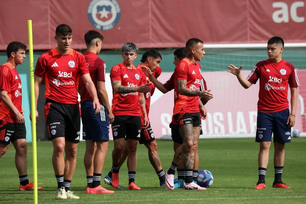 La Rojase prepara para los desafíosante Brasil en Santiago y Colombia en Barranquilla. (Foto: Photosport)