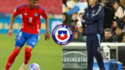 Juan Cristóbal Guarello le presta ropa a Darío Osorio.