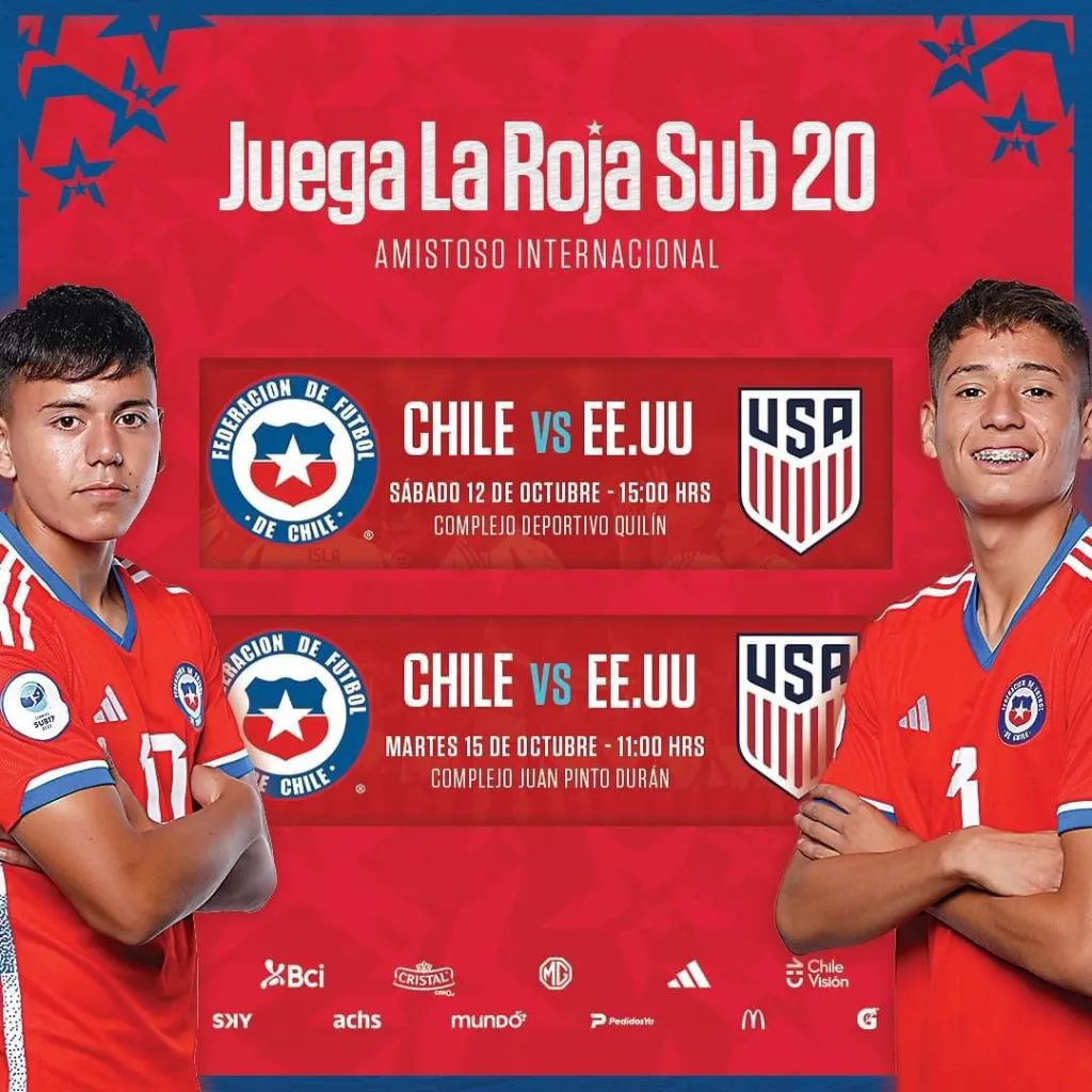 Pese a que aparece en la promoción de los amistosos, Vásquez se quedó en el CDA recuperándose (Redes Sociales)