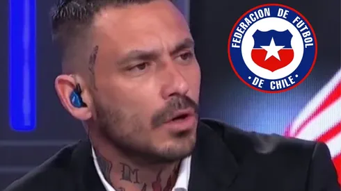 Mauricio Pinilla se encomendó a esta figura de La Roja ante Brasil.