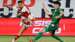 Javier Correa habló tras el triunfo de Colo Colo ante Audax Italiano