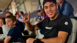 Darío Osorio estuvo presente en el Estadio Nacional.