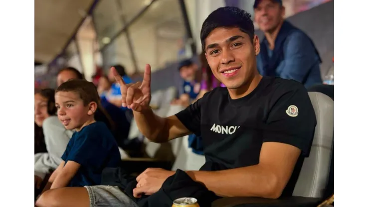 Darío Osorio estuvo presente en el Estadio Nacional.