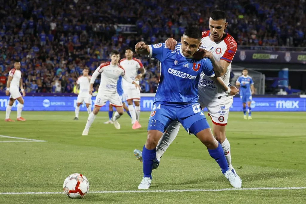 Nicolás Guerra quería ver a Darío Osorio en el camarín de Universidad de Chile.