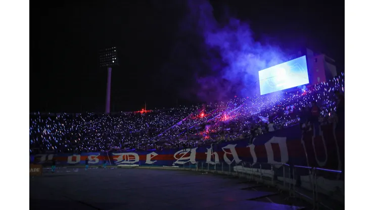 Fabricio Formiliano reaccionó al recibimiento azul en el Estadio Nacional.