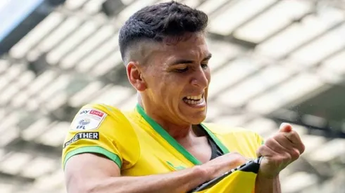 Marcelino Núñez anotó un golazo para el Norwich