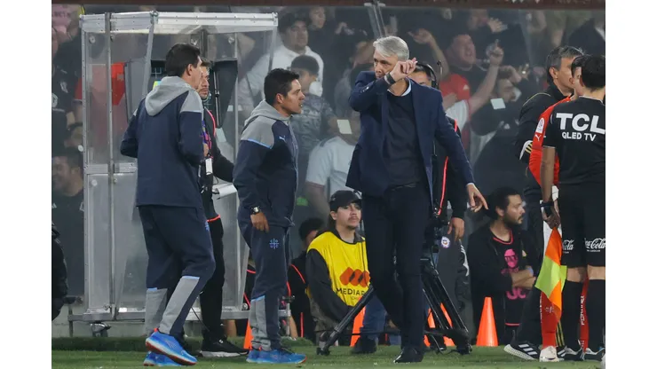 Campeón con la UC no está muy conforme con la renovación de Tiago Nunes. (Foto: Photosport)