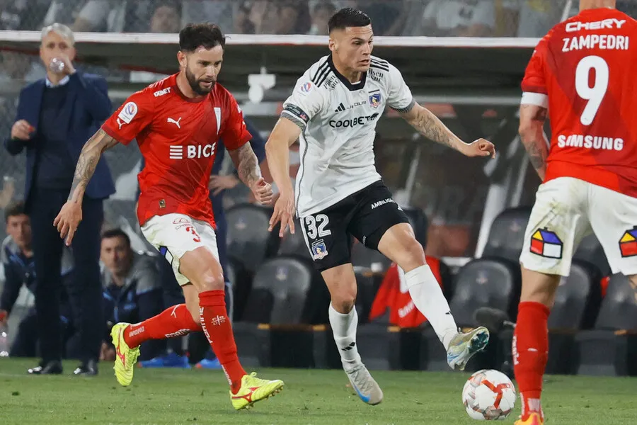 Cepeda no brilló como en partidos anteriores. | Foto: Photosport