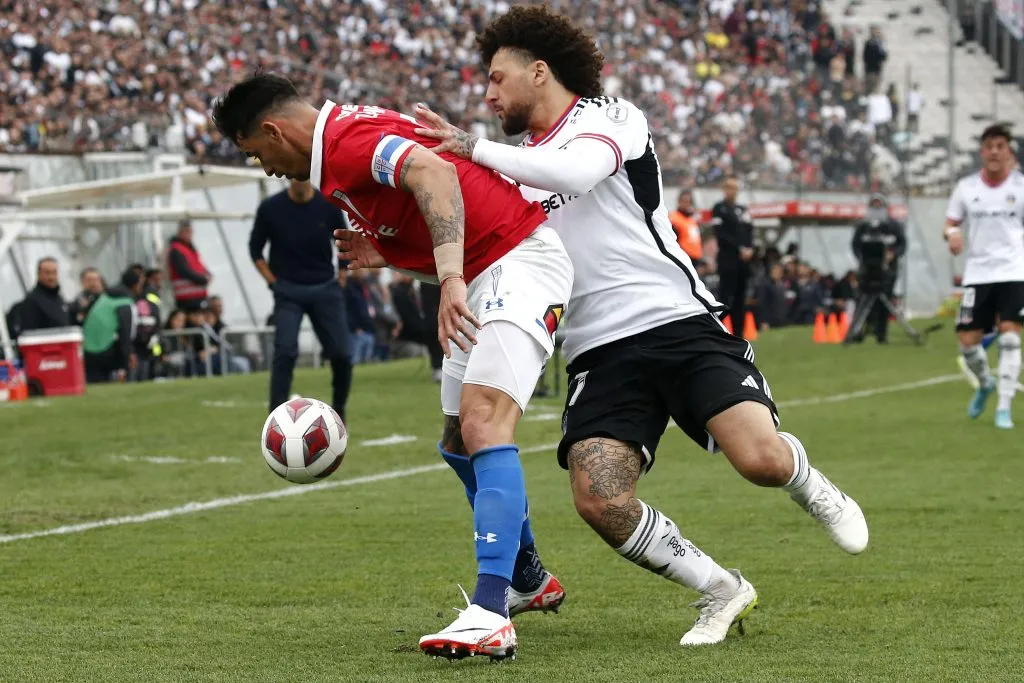 Maximiliano Falcón y Fernando Zampedri se verán las caras este jueves a las 20:00 en el Monumental. (Foto: Photosport)