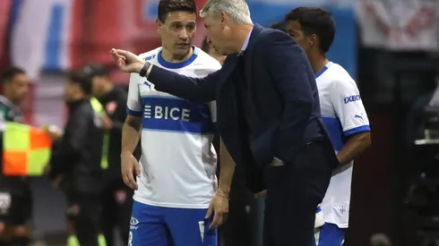 Fernando Zuqui se perderá el partido de la UC ante Colo Colo. (Foto: Photosport)