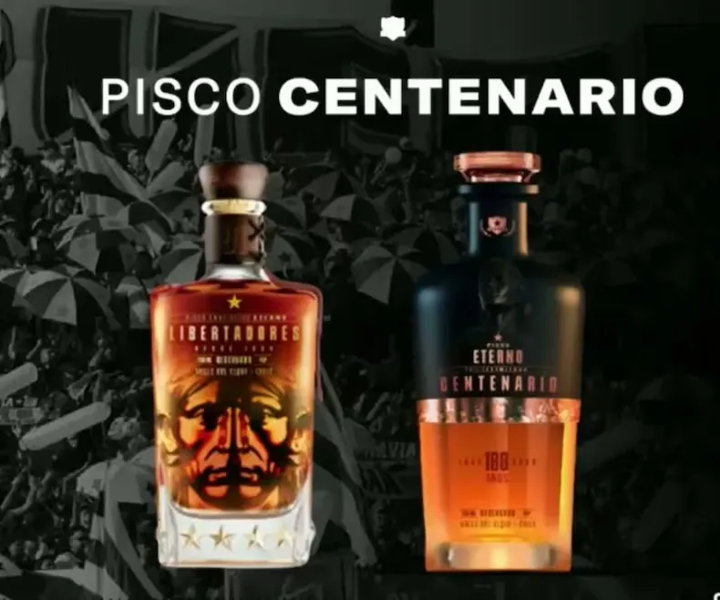 Pisco Centenario es una de las ideas que aparecen en el horizonte de Colo Colo de cara a su centenario. Foto: La Tercera.