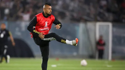 Arturo Vidal se refirió a su futuro en Colo Colo. (Foto: Jonnathan Oyarzún/Photosport)