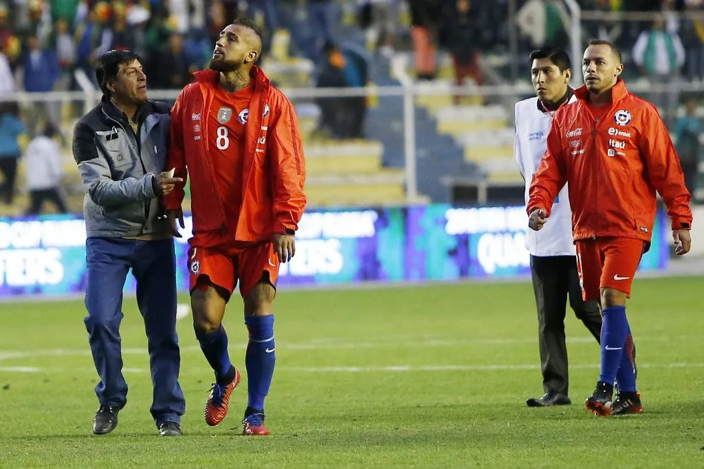 En 2017 se generó el quiebre entre Arturo Vidal y Marcelo Díaz. (Foto: Ramón Monroy/Photosport)