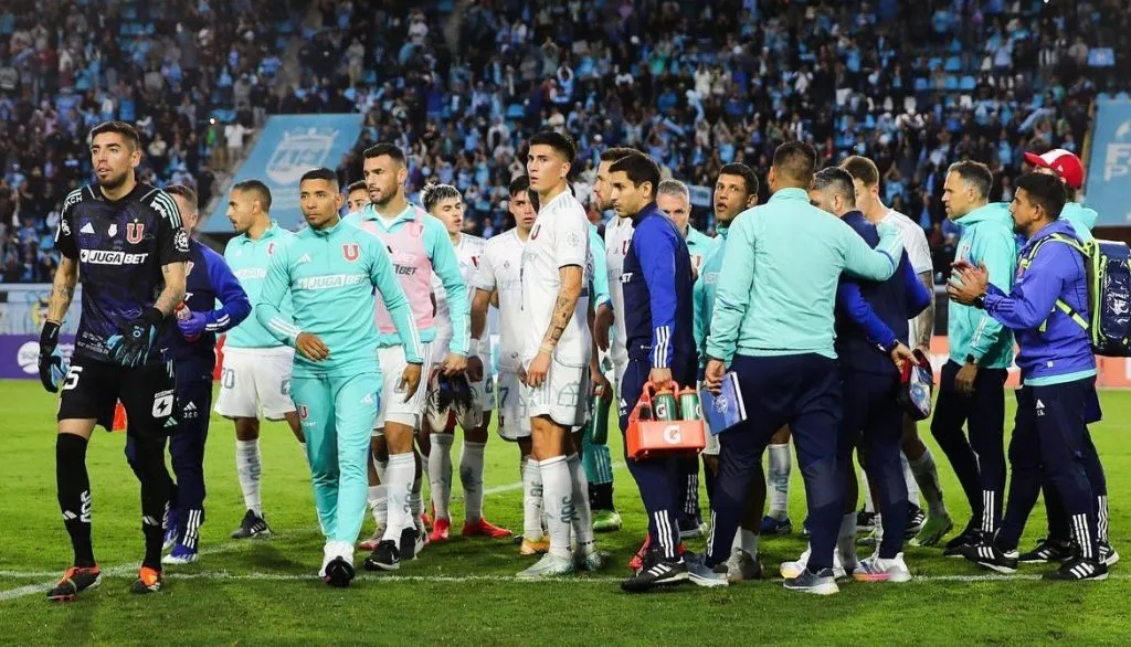 Hoffens dice que mantiene la fe intacta en la U y que nada está dicho (Prensa UCH)