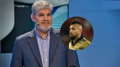 Guarello le deja mensaje a Arturo Vidal.