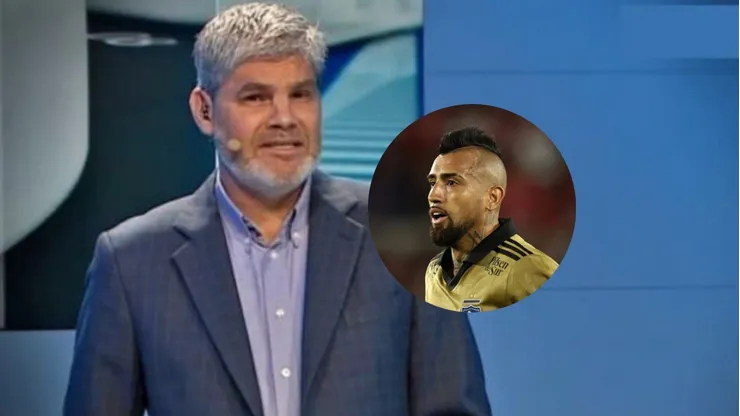 Guarello le deja mensaje a Arturo Vidal.