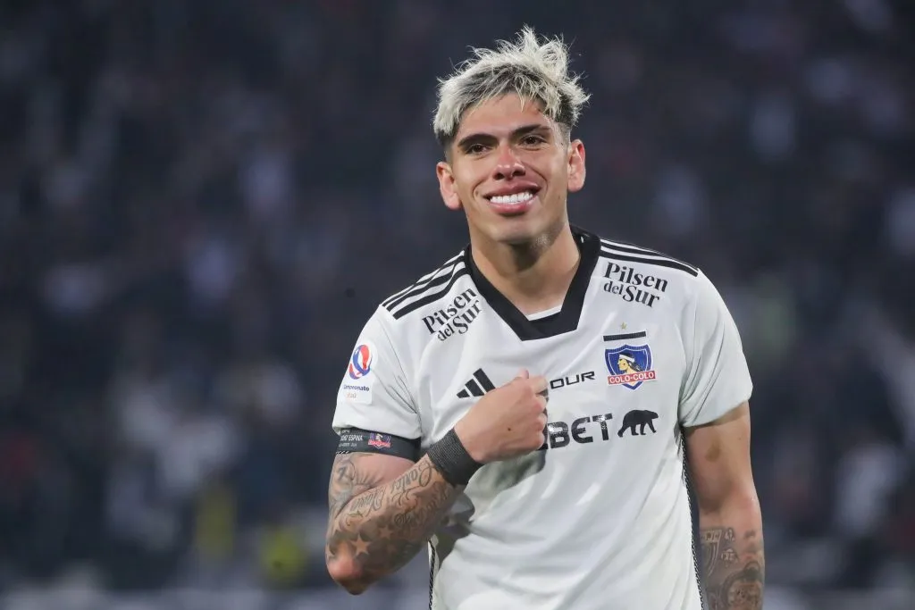 Carlos Palacios es el actual goleador de Colo Colo. (Foto: Jonnathan Oyarzún/Photosport)