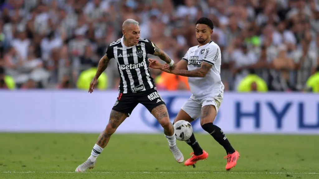 Eduardo Vargas se despidió de Atlético Mineiro tras la final de Copa Libertadores.
