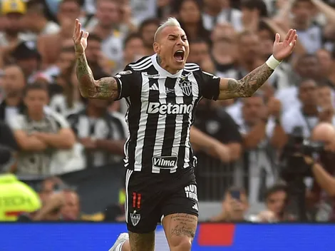 Video: Eduardo Vargas marca gol para el Atlético Mineiro en la final de la Libertadores