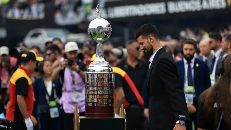 Novak Djokovic está en Buenos Aires en la final de la Copa Libertadores 2024. (Foto: Photosport)
