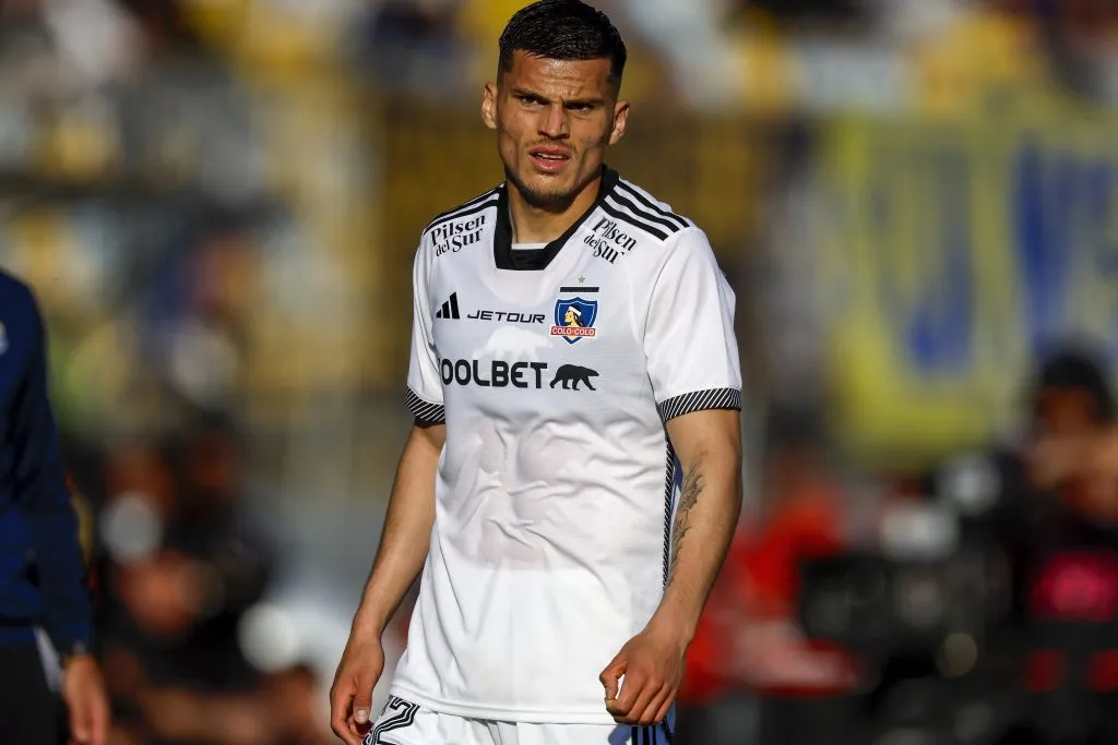 Lucas Cepeda es una de las figuras de Colo Colo.  (Foto: Photosport)