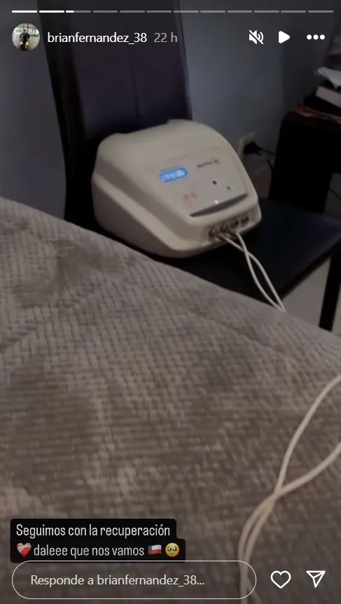 Brian Fernández anticipa su llegada a Chile.