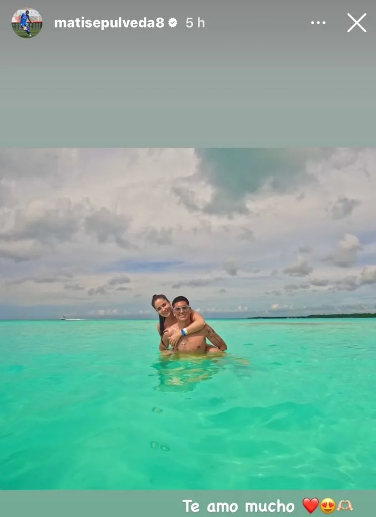 Las geniales vacaciones del Tucu Sepúlveda (Instagram)