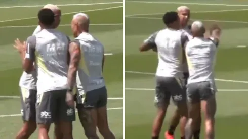 El tenso cruce que tuvieron Eduardo Vargas y Deyverson