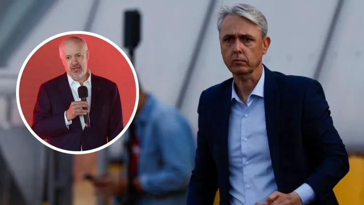 El presidente de la Universidad Católica habló del tema de Tiago Nunes