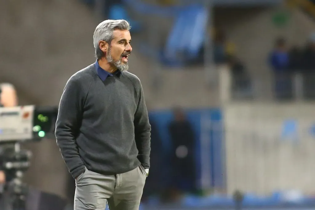 Miguel Ramírez le desea lo mejor a Ricardo Gareca en la Selección Chilena. (Foto: Photosport)