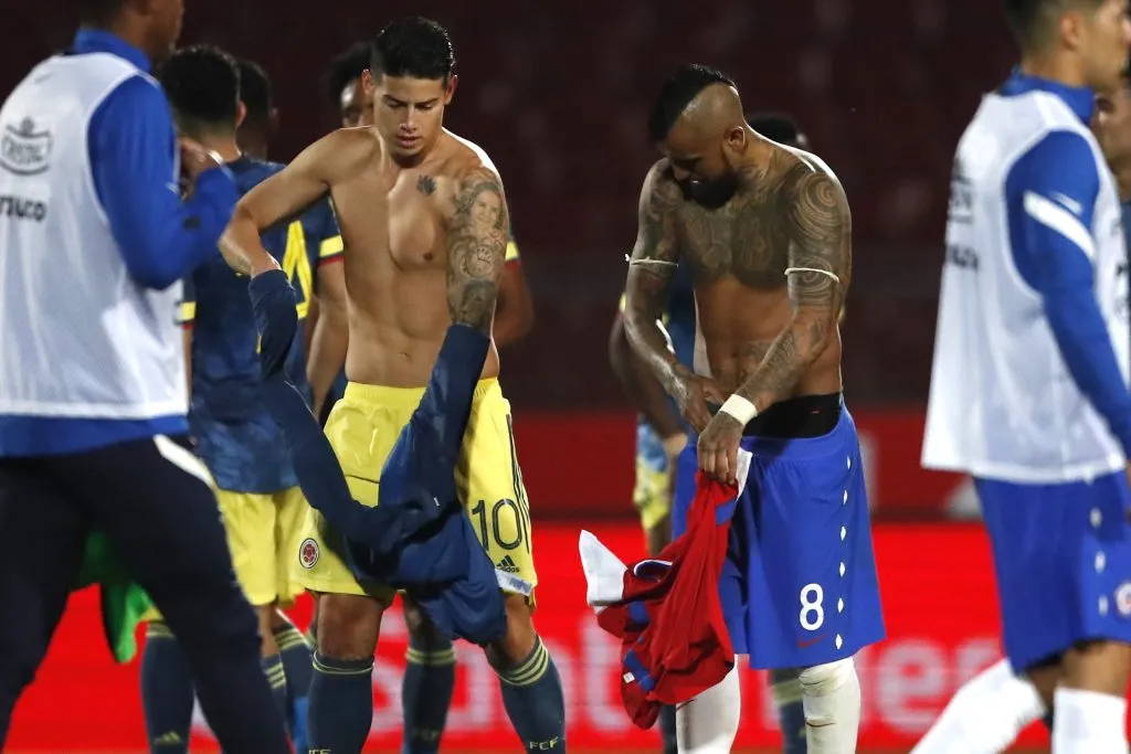 La cercanía entre Rodríguez y Vidal podría jugar un papel fundamental para convencer al colombiano | FOTO: Andres Pina/Photosport