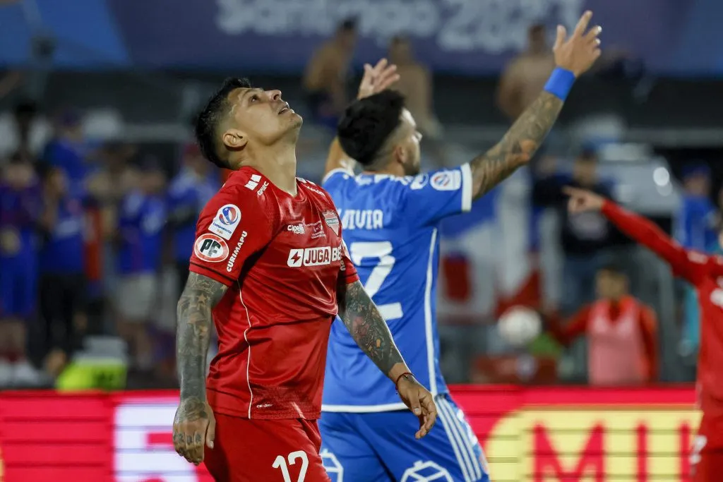 Patricio Rubio tendrpá que cumplir su castigo en la próxima Copa Chile. (Foto: Andrés Pina/Photosport)