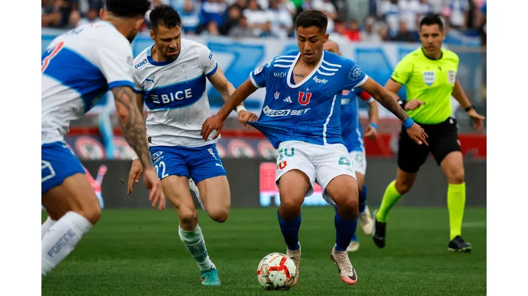 Cristián Castañeda blinda a Lucas Assadi en la U.