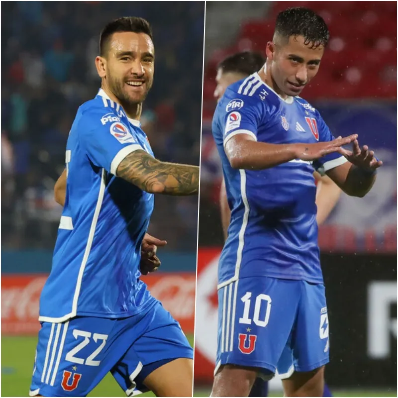Zaldivia y Assadi: Los goleadores de la U en la Copa Chile (Photosport)