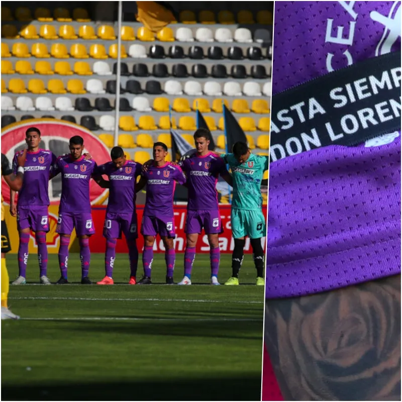 Un difícil día vivió la U en Coquimbo. Aquella mañana falleció el masoterapeuta, Lorenzo Prieto y tuvieron que jugar igual su partido (Photosport)
