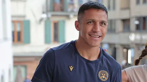Alexis Sánchez se prepara para volver a jugar con Udinese.