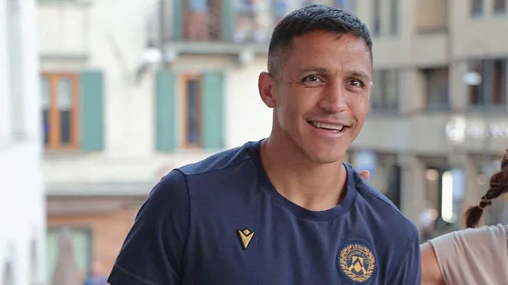 Alexis Sánchez se prepara para volver a jugar con Udinese.