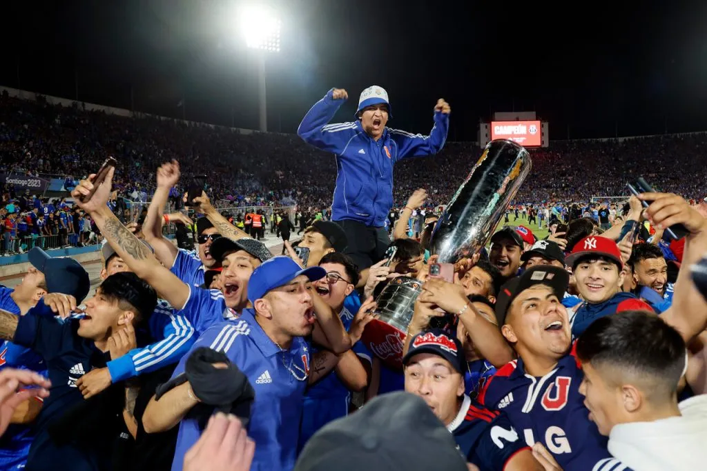 Poblete fue el que se quedó hasta el final con la Copa Chile | Foto: Photosport